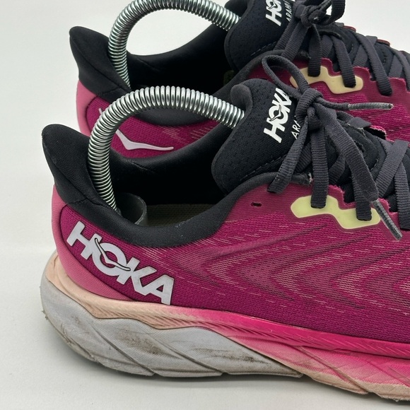 Hoka one one arahi 6 fuchsia pink Running sneakers Shoes 1123195 FFIR womens 8 - Picture 4 of 13